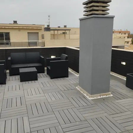 Apartment Atico Con Hidromasaje, Terraza Y Piscina En Ebrehogar